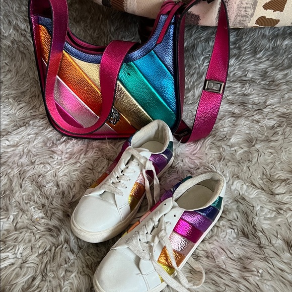 Kurt Geiger London kids size 1 sneakers - Picture 5 of 8